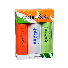 Secret Temptation Freedom Pack Body Deodorant (Passion, Liberty, Affair) 3 x 150 ml