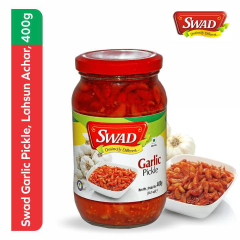 Swad Garlic Pickle, Lahsun Achar, 400g