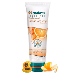 Himalaya Orange Face Scrub - Tan Removal, 50g