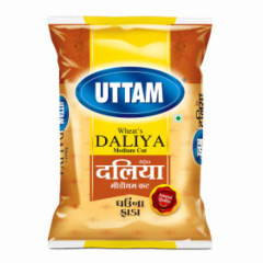 Uttam Wheat Daliya, 500 g