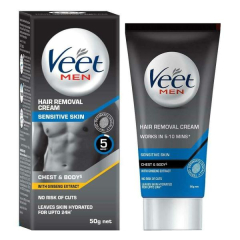 Veet Men Hair Removal Cream for Sensitive Skin 50 g