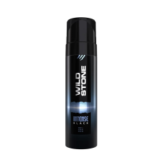  Wild Stone Intense Black No Gas Deo for Men, Long Lasting Deodorant Body Spray, 120mL