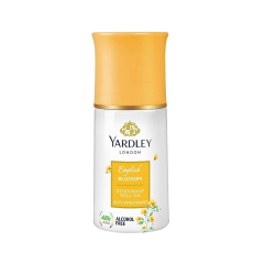 Yardley English Blossom Deodorant Roll- On for Women, 50 Milliliters