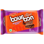 Britannia Bourbon Chocolate Cream Biscuits, 50 g Pouch