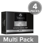 Yardley London Gentleman Classic Activated Charcoal Soap,100G(Pack Of 4)