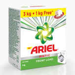 Ariel Matic Front Load Detergent Washing Powder 3 KG + 1 KG