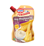 Dr Oetker Funfoods Veg Mayonnaise - Garlic 100g Chotu Pack