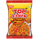 Nissin Top Ramen Noodles - Fiery Chilli, 60 g Pouch