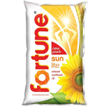 Fortune Sunlite Refined Sunflower oil 1L(સૂર્યમુખી તેલ),