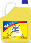 Lizol Disinfectant Surface & Floor Cleaner Liquid, Citrus - 5 L | Kills 99.9% Germs