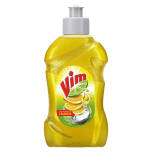 Vim Dishwash Liquid Gel Lemon, With Lemon Fragrance,250 ml Bottle