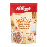 Kellogg's Crunchy Granola Honey, Almonds, Strawberries & Pumpkin Seeds, Breakfast Cereals , Multigrain Flakes, 450g