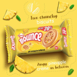 Sunfeast Bounce Pineapple Cream – 40gm