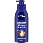 NIVEA Body Lotion for Very Dry Skin, Cocoa Nourish, with Coconut Oil & Cocoa Butter, For Men & Women, 400 ml