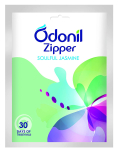 Odonil Bathroom Air Freshener Zipper - Soulful Jasmine - 10 g