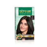 STREAX DARK BROWN NO-3  CREAM HAIR COLOUR 25GM