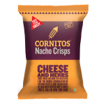 Cornitos Nachos Crisps, Cheese and Herbs, 150