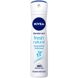  NIVEA Deodorant, Fresh Natural, 150ml