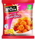 McCain Chilli Garlic Potato Bites, 420g (Regular Pack)