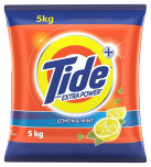 Tide Plus Extra Power Detergent Washing Powder - 4 kg (Lemon and Mint) with Free Detergent Powder - 1 kg