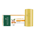 BIOTIQUE Advanced Ayurveda Almond Oil Nourishing Body Soap, 150 g