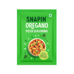 SNAPIN Oregano Pizza Seasoning - Italian Herbs Blend Adds Flavour for Snacks, Marinades, 10 g