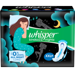 Whisper Bindazzz Nights XXL+ (6 Pads)